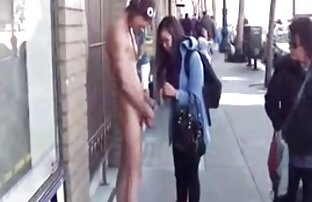 XXX Grande ébano tetas y peludo sexo entre madrastra y hijastro habla